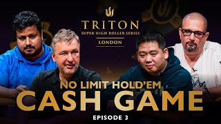 No Limit Hold'em CASH GAME | Episode 3 - Triton Poker London 2023 Part 3 screenshot 4