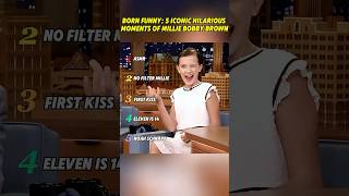 Born Funny: 5 Iconic Hilarious Moments of Millie Bobby Brown #celebrity #funny #trending #yuotube