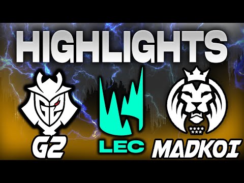 G2 ESPORTS VS MAD LIONS KOI HIGHLIGHTS LEC 2024 WINTER SEASON JORNADA 4 - LEAGUE OF LEGENDS - IBAI
