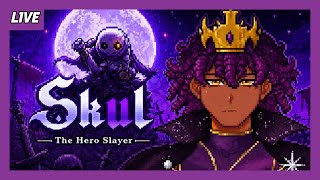 CONTINUANDO A RESGATAR O REI DEMONIO|SKUL THE HERO SLAYER|LIVE VTUBER MOBILE