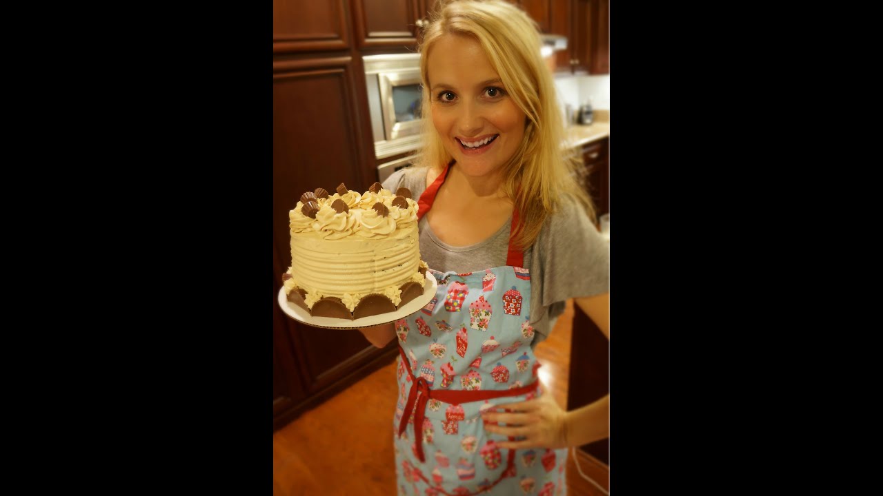 Easy Peanut Butter Cup Decorated Cake