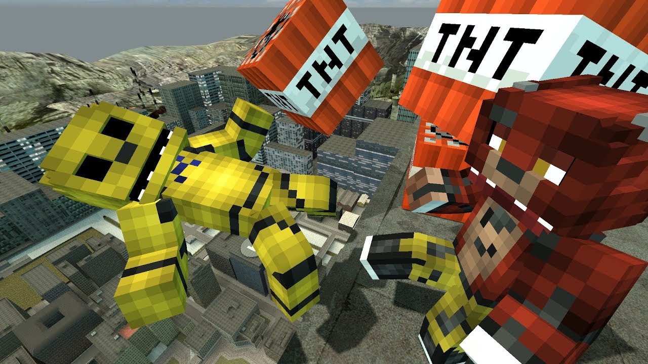 Freddy in Minecraft? | Minecraft ragdolls vol.14 - YouTube