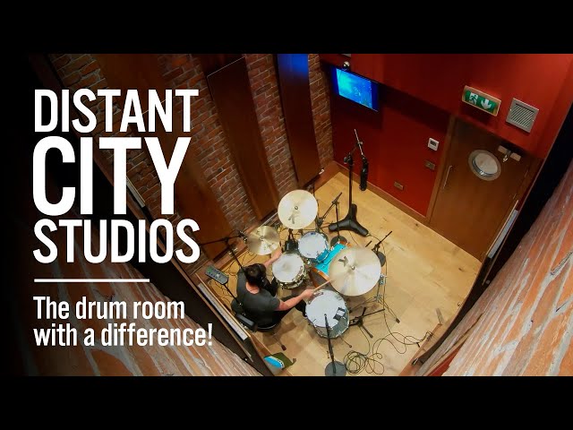 Distant City Studios - A Drum Room With A Difference! - YouTube