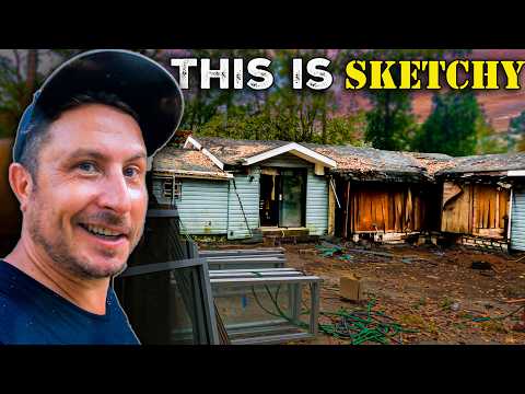 I have to Lift the SAGGING Roof Alone | Saving my ABANDONED House