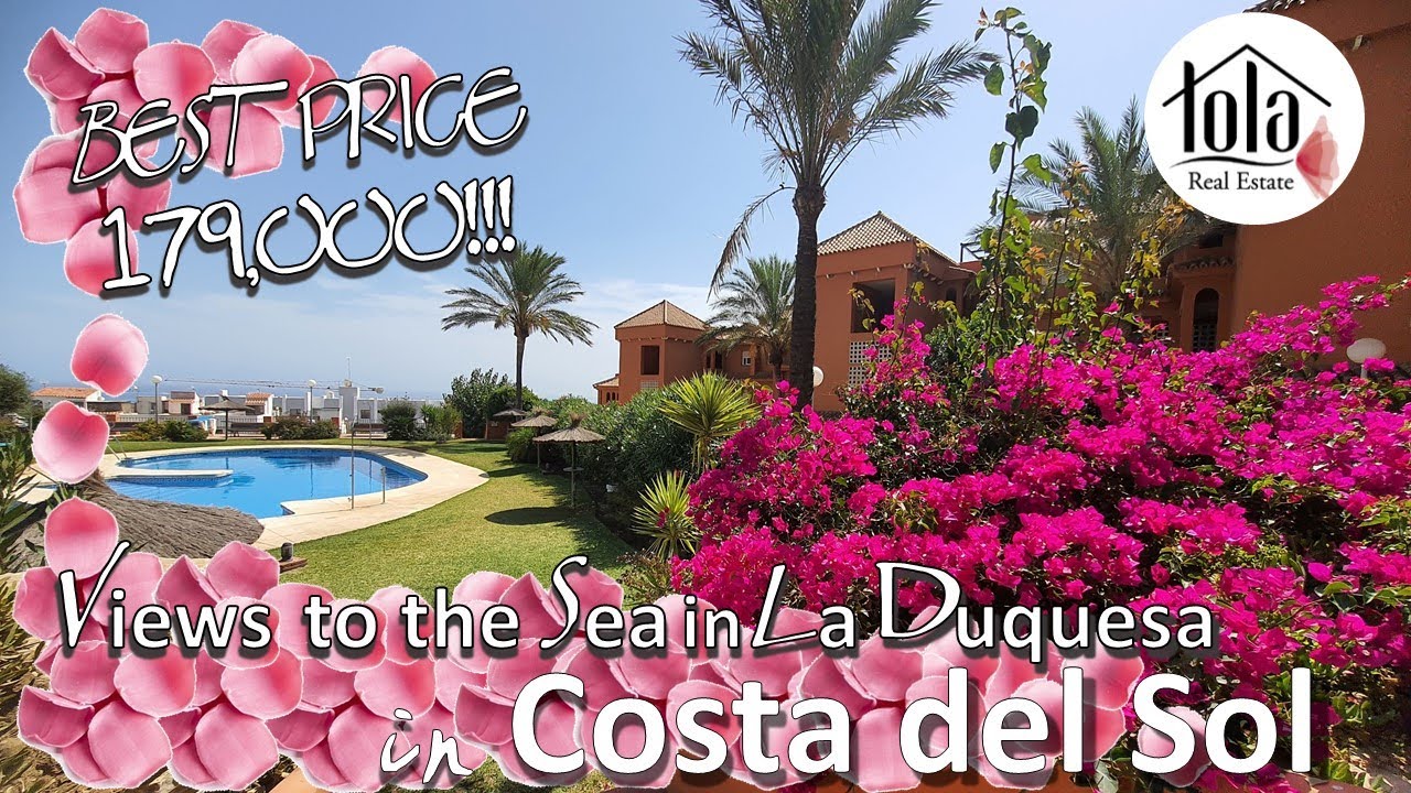 BEST PRICE in COSTA DEL SOL, 2 bedrooms, property for sale LA DUQUESA, Lovely Apartment, SEA