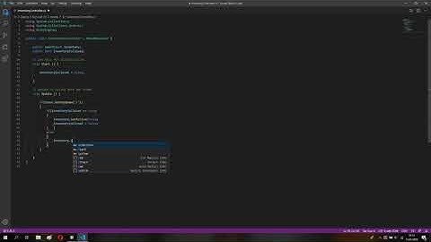 Unity 3D Survival Game: Opening & Closing Inventory by Key C# #17