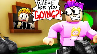 Can We SNEAK OUT In ROBLOX!? (Roblox SNEAK OUT TO YOUR FRIEND'S HOUSE All Endings)