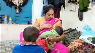 Breastfeeding Vlog New 2026 Cute Family Morning Vlog Baldeepmonikavlog