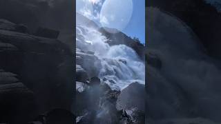 Langfoss Waterfall up at Viewpoint 345 m.a.s.l a 2h hike up an stunning view, Norway 🇳🇴 05.2025 🎥
