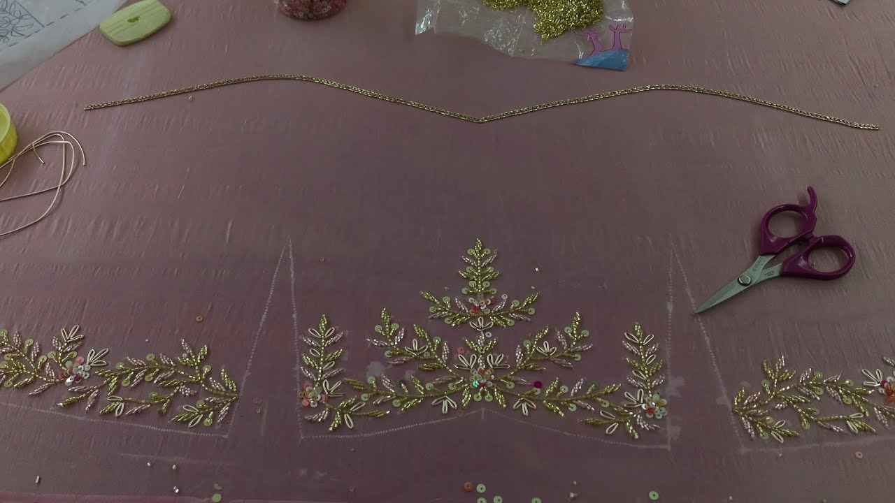 Latest Hand Embroidery Design 2026 | Trending Aari Work Suit | Beautiful Hand Work Design