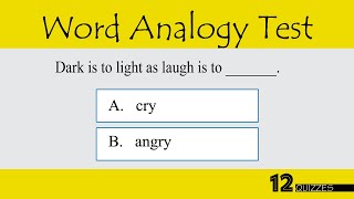 Interesting Word Analogy Test | Common English Grammar Errors | A Quiz Video