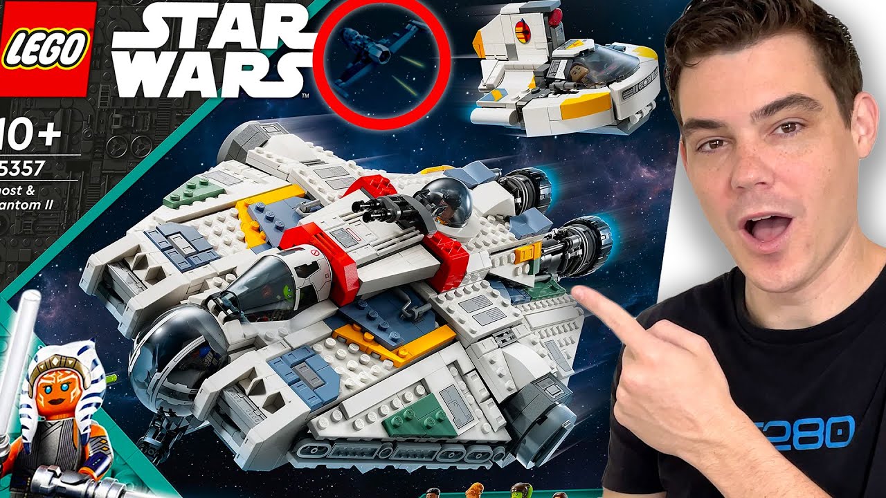 LEGO STAR WARS 2023 GHOST & PHANTOM II LEAKED PICTURES! (INCREDIBLE