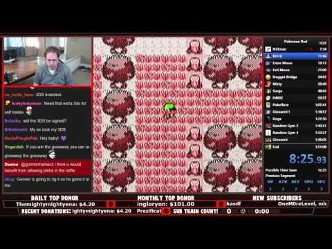 Pokemon Red speed-run beats world record