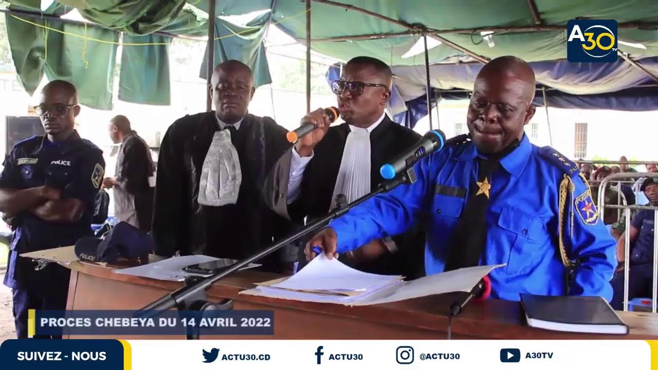 PROCES CHEBEYA / AUDIENCE DU 13 AVRIL 2022