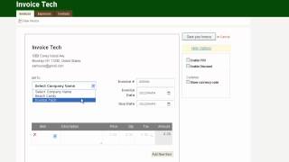 Online Invoice Generator