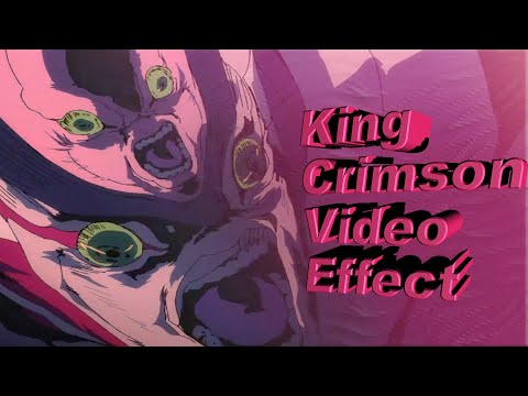 jojo-king-crimson-video-effect