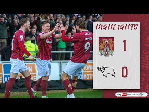 Northampton Derby Goals And Highlights