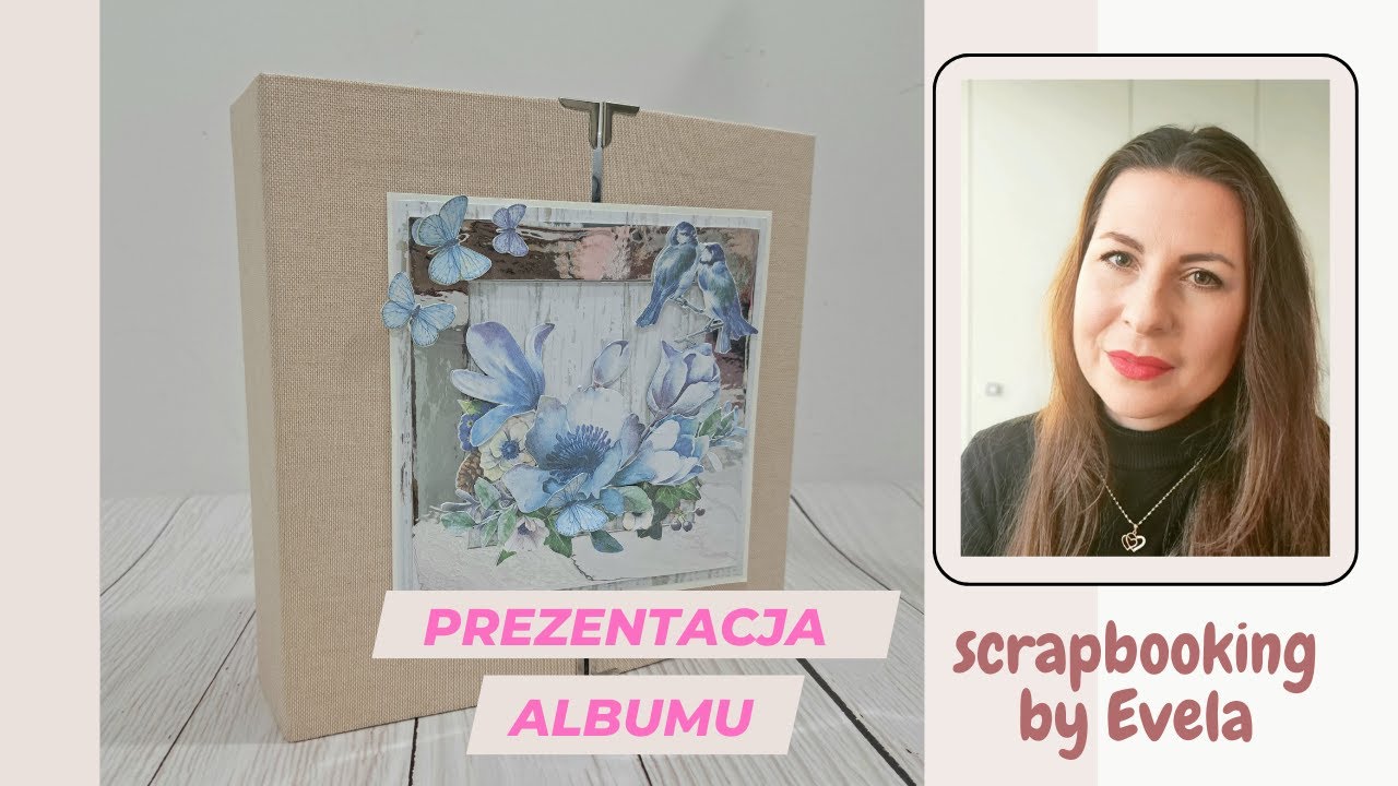 Zimowy album typu gatefold z kolekcji marki Stamperia