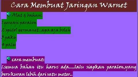 Cara Membuat Jaringan Warnet dengan mudah