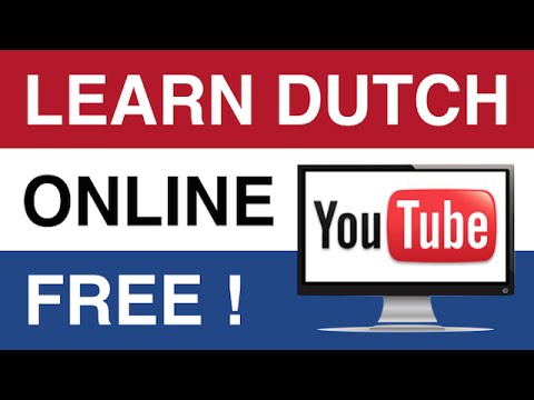 Изучайте голландский на Youtube. Подпишитесь, чтобы получать еженедельные видеоуроки!