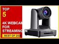 Best 4K Webcams for Streaming in 2025 – Crystal-Clear Video & Pro Features