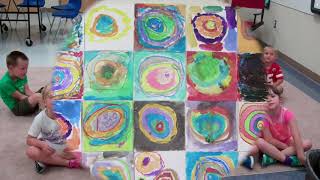 Kindergarten Kandinsky Lesson
