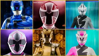 Power Rangers Dino Fury, Beast Morphers and Ninja Steel Team Up Morph | MuscastRangers
