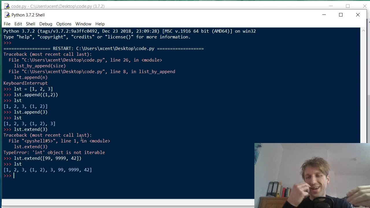 Differentiating Append() Vs Extend() Method in Python - Python Pool