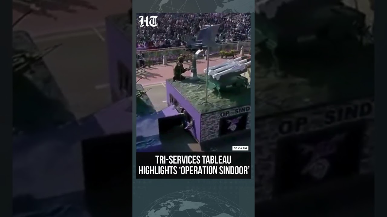 Tri-Services Tableau Showcases Operation Sindoor, Highlighting Army, Navy And Air Force Unity
