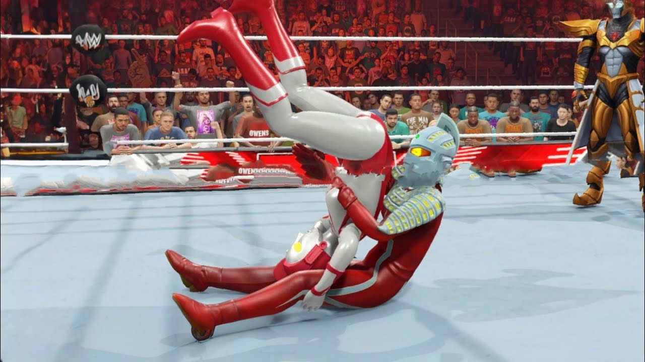 Ultrawoman Yullian vs SevenウルトラマンNữ Siêu nhân điện quang đấu vs Seven trên đấu trường WWA