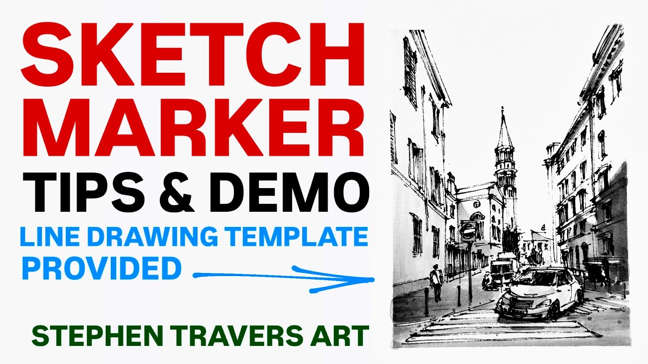 Sketch Marker Tips & Demo - YouTube