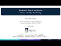 SE 444 — Lecture 05: Adversarial Search — Minimax and Alpha–Beta Pruning