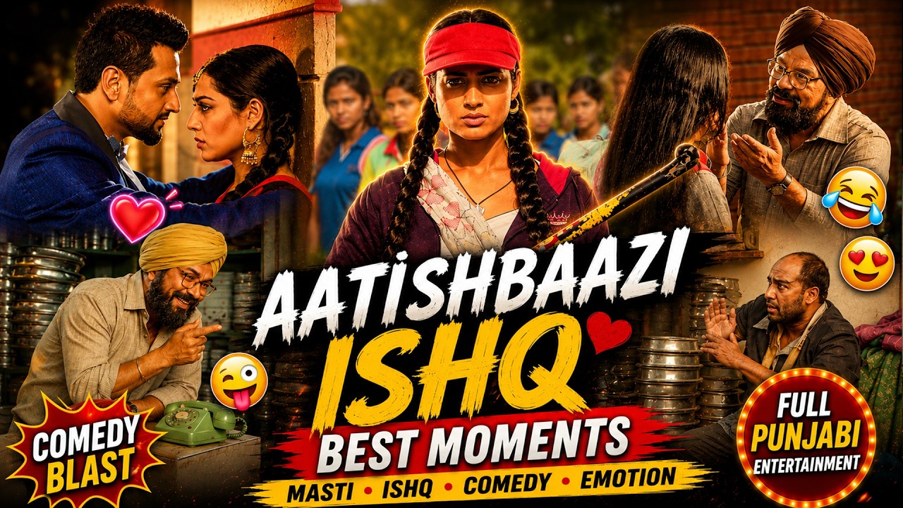 ⁣Aatishbaazi Ishq Best Moments | Roshan Prince & Mahie Gill | Full Punjabi Entertainment | Must Watch