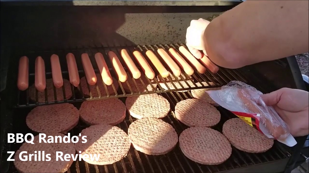 Z Grills Burgers & Hot Dogs BBQ Rando Style YouTube
