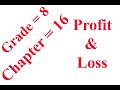 Profit and loss|GRADE=8/learning mathematics