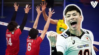 🇯🇵🕸 "BLOCKEDDD ✋": Japan's Mighty Middle Blockers in Action 🔥👀