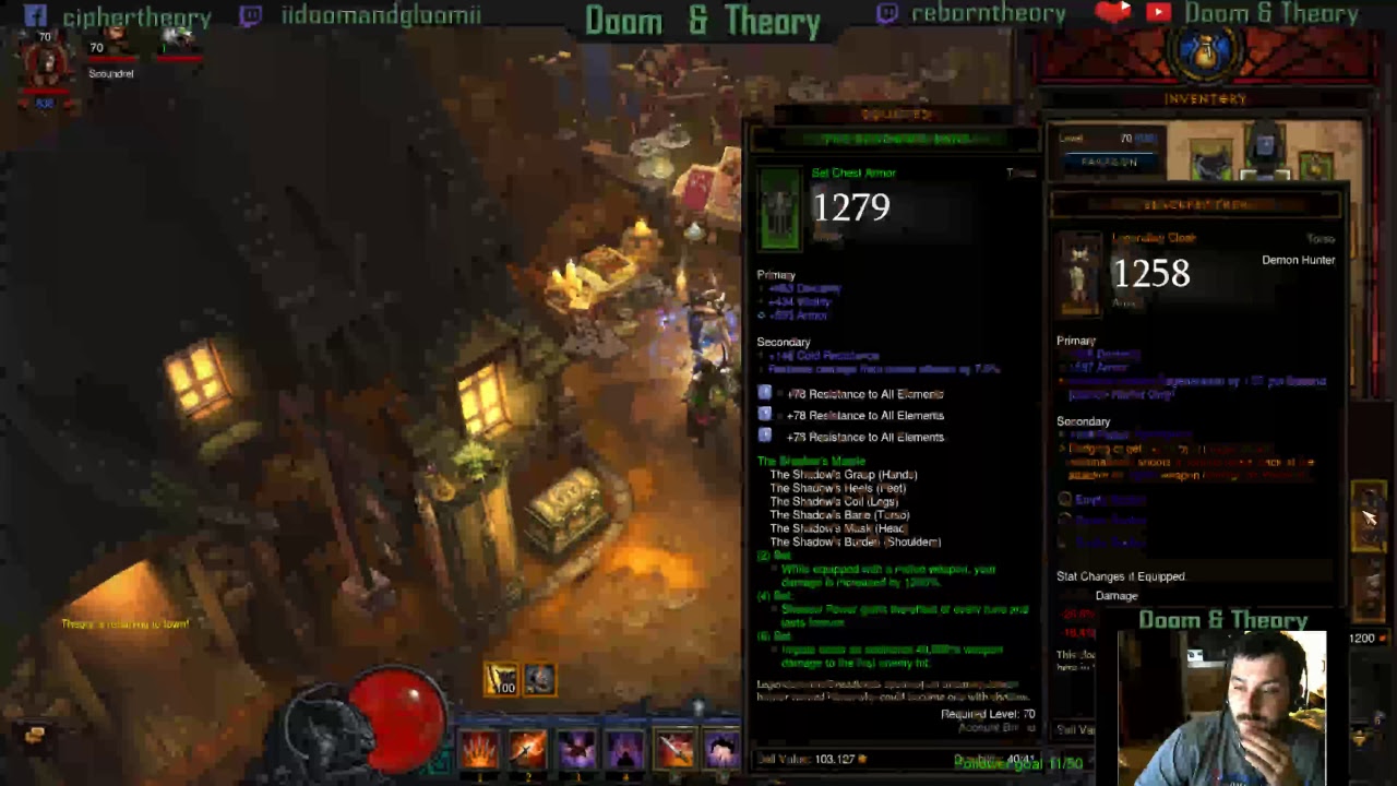 Diablo 3! Grinding and trying for the extra stash tab! YouTube