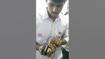 Contactor wiring in practical class call Abc institute 9540879879