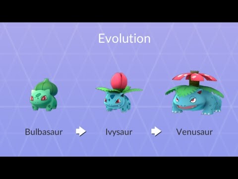 BULBASAUR evolution into IVYSAUR and VENUSAUR in Pokemon GO ! Trainer Ari 