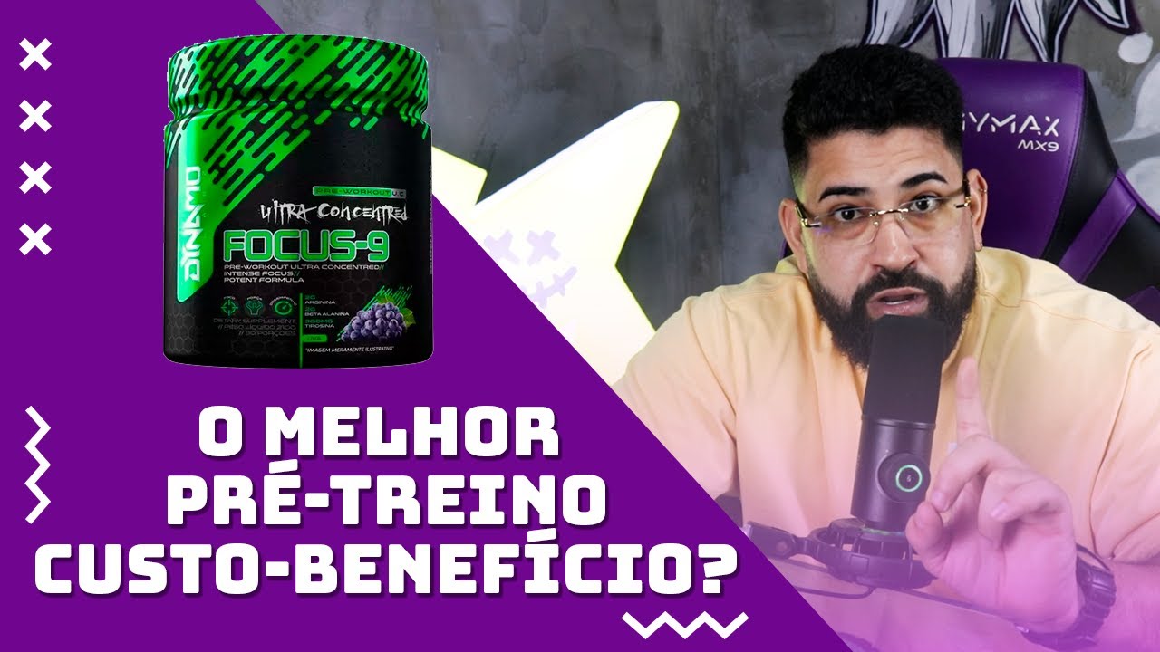 AVALIANDO O PRÉ TREINO FOCUS-9 DA DYNAMO LABZ