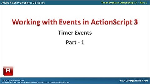 61010 - TimerEvents - Part 1