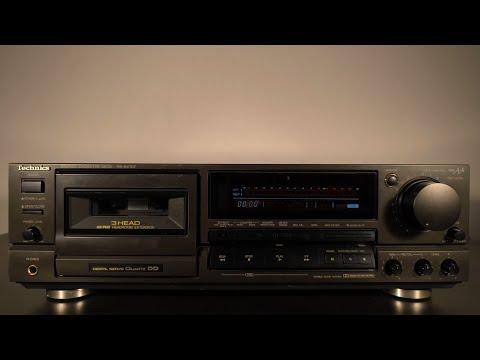 0078 Technics RS-BX707 Cassette Deck - YouTube
