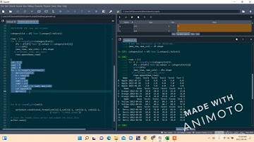 Heat map for categorical data in excel using python