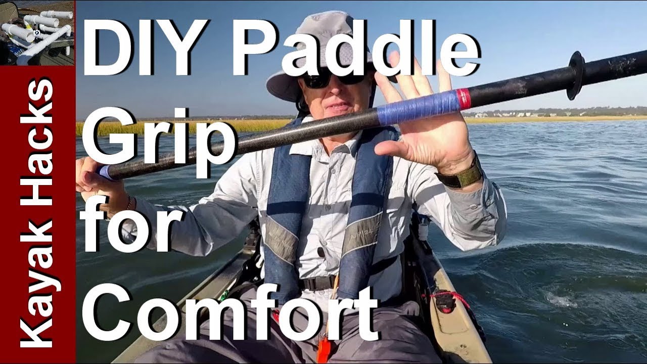 Kayak Paddle Grips for Solid Shaft Kayak Paddle Kayaking Accessories Non-Slip Grip Blister Prevention Rowing Boat Kayak Canoe Oar Cover Holder Kayak Paddle Grips 