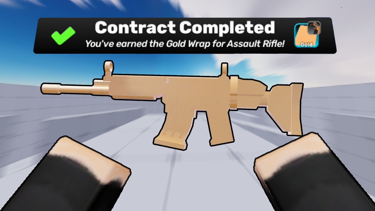 I Unlocked THE GOLD AR In Roblox Rivals.. - YouTube