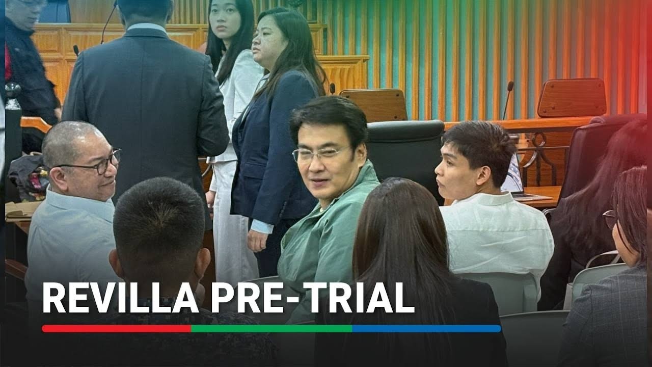 Revilla, co-accused attend pre-trial over alleged ₱92.8-M 'ghost' projects