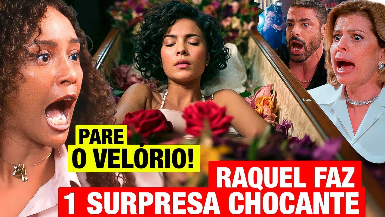 VALE TUDO: Raquel para o VELÓRIO DA FÁTIMA e faz 1 SURPRESA INACREDITÁVEL! Resumo capítulo hoje