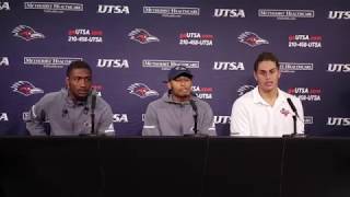 Full UTEP vs. UTSA Post-Game, Greg Campbell Jr., Josiah Tauaefa, and Cordale Grundy: 9/29/18 News