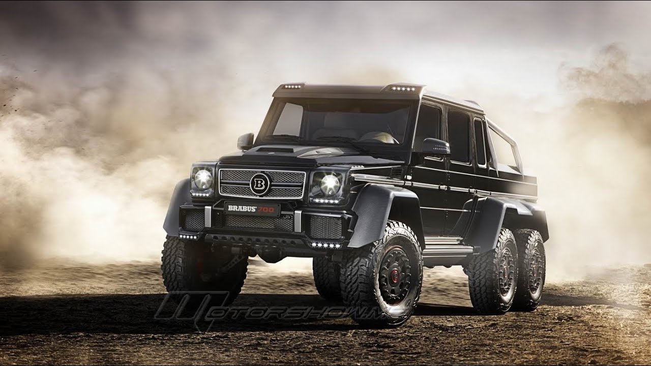 Brabus Mercedes G63 AMG 6x6 2014 برابوس مرسيدس جي 63 - آي أم جي - YouTube