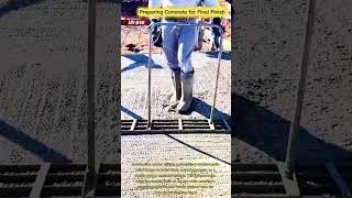 Preparing Concrete for Final Finish Like a Pro